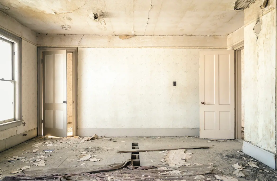 Waste disposal crew managing a cleanout project in Newport News